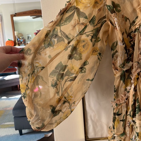 OPT Angelique Babydoll Floral Dress size small - Picture 3 of 7